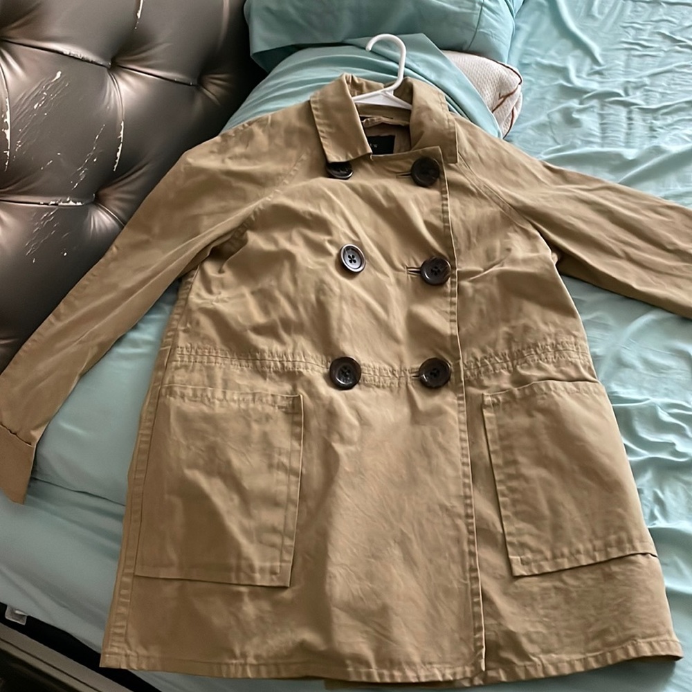 JCrew trench jacket